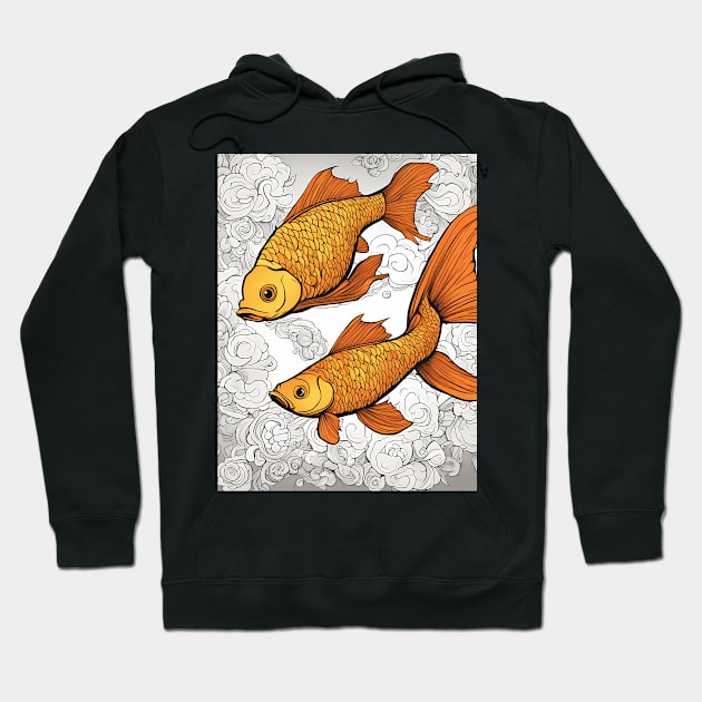 From Guppies to Giants Hoodie by animegirlnft